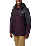 Columbia Men's Bugaboo Ii Fleece Interchange Jacket, Black Cherry, Shark, Small