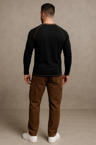 Image of THE DRY STATE Men Basic Fit Full Sleeve T-Shirt