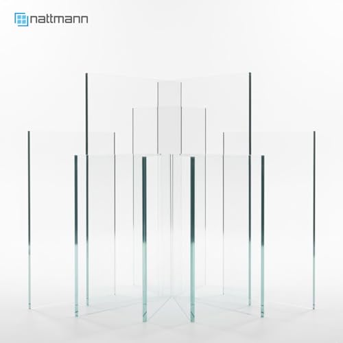 nattmann Acrylglas - XT - PMMA - Acrylplatte & Acrylscheibe 2-10 mm - Klare & Transparente Kunststoffplatte - für Hobby & Bastler - 3 mm, 200 x 200 mm
