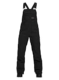 Anti-scuff cuffs Burton Avalon Bib, Salopette da Snowboard Donna, True Black, S