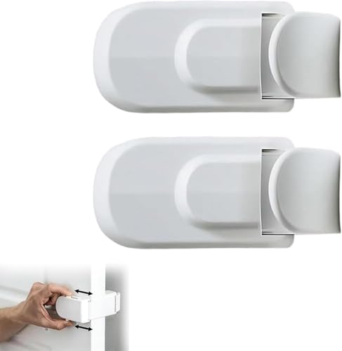 The Snap-On Door Lock Kids Cant Reach or Defeat Child Locks for Doors Childproof Door Lock No Tools or Adhesives Required Simple Install Safety Locks for Kids Toddlers Baby Dogs & Cats