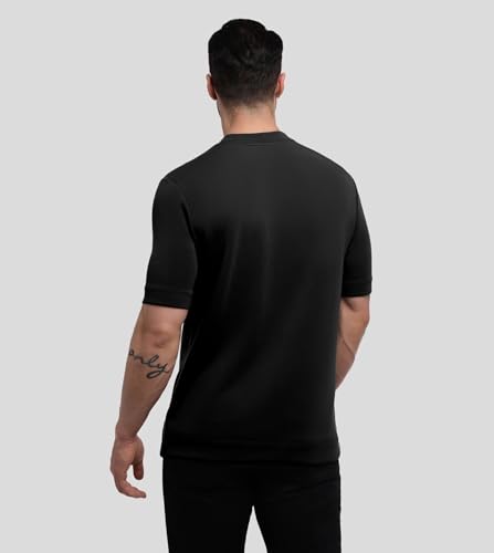 Fioboc Mens T-Shirts - Modal Short Sleeve Crew Neck Tee Plain Novelty T Shirt for Men S-4XL3