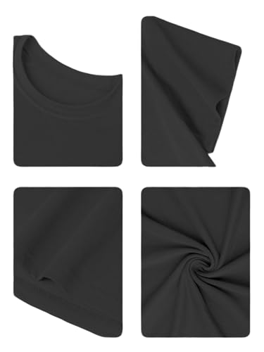 Image of SOLY HUX Girl's Short Sleeve Graphic Tees Crew Neck Beach Tops Casual Summer T-Shirts