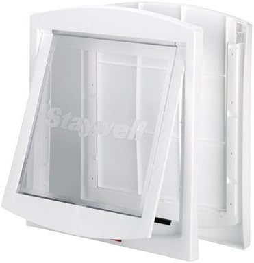 Staywell 740 Dog Door for Medium Dogs, White