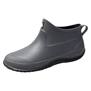 Cvanxluy Regenschuhe Damen Gummistiefel 40