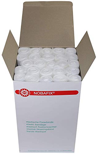 Nobafix Mullbinden 50 Stück Fixierbinden von Nobamed (8 cm x 4 m)