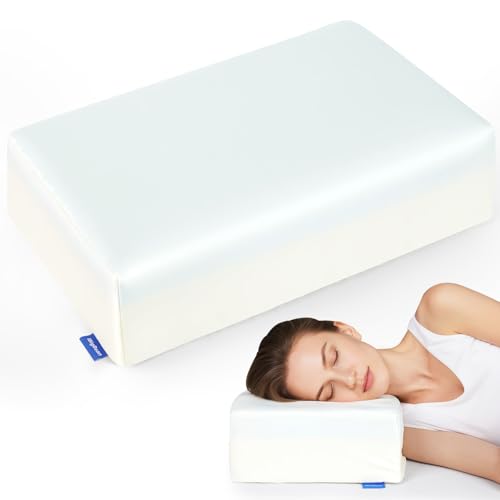 Firm & Soft Square Pillow for Side Sleepers, Memory Foam, 5