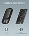 Ultra Slim Magsafe Powerbank 5000mAh, 8mm Magnetische Wireless Ultra Dünn Power Bank, Externe Akkus PD 20W USB-C Schnellladung, Induktiv geladenes tragbares Ladegerät für iPhone 16/15/14 Serie (Gray)