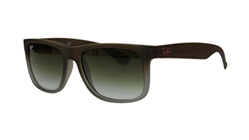 Ray Ban Justin Mens Sunglasses RB4165 854/7Z Rubber Brown on Grey 55mm2