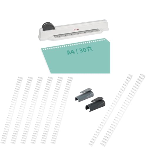 �y�Z�b�g�����z�J�[��������(CARL) �������p���` ���[�Y���[�t �����O�o�C���_�[�p ���� �O���b�T�[ A4/30���Ή� 5�� ���{�� GSP-30 + ���[�Y�����O �Ԃ�����100�� �����O�a14mm 6�{�� �z���C�g ���{�� LR-14-W + ���[