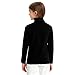 Yruioon Girls High Neck Fleece Top Printed Long Sleeve Thermal Tank Shirt Black A 3-4 Years