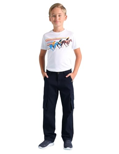 Image of U.S. POLO ASSN. Kids Regular fit Boys Cotton Trousers