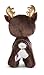 Imagen de NICI GLUBSCHIS Reno Chocolate Mousse 17 cm: Animal de Peluche Suave Que se Sostiene de Pie