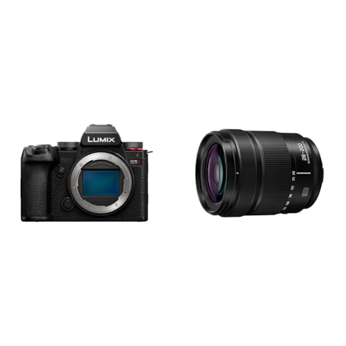 Image of Panasonic LUMIX S5II Mirrorless Camera (DC-S5M2BODY) with LUMIX S Series 28-200mm F4-7.1 Macro O.I.S. Lens (S-R28200)