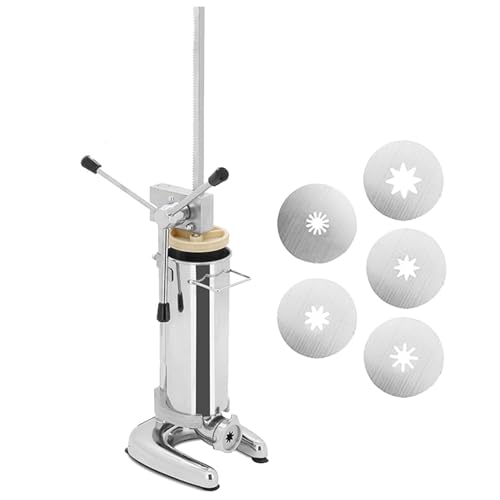 GLWABOMARS Máquina de Churros Profesional - Churrera Resistente de Acero Inoxidable para Servicio de Alimentos 2L