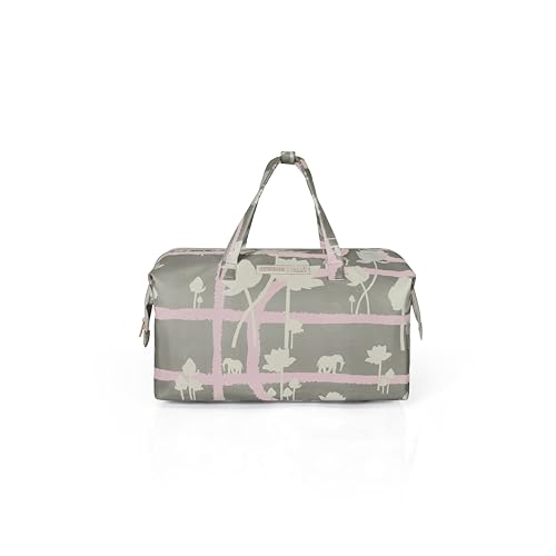 Image of American Tourister x Love Child by Masaba Packable Duffle Bag for Travel /Lightweight Polyester Foldable Duffel