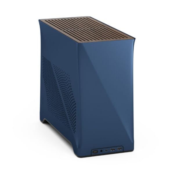 Gabinete Fractal Design Era 2 para PC de Forma Compacta Mini ITX con acabado en aluminio anodizado y acero - Azul Medianoche miniatura 1
