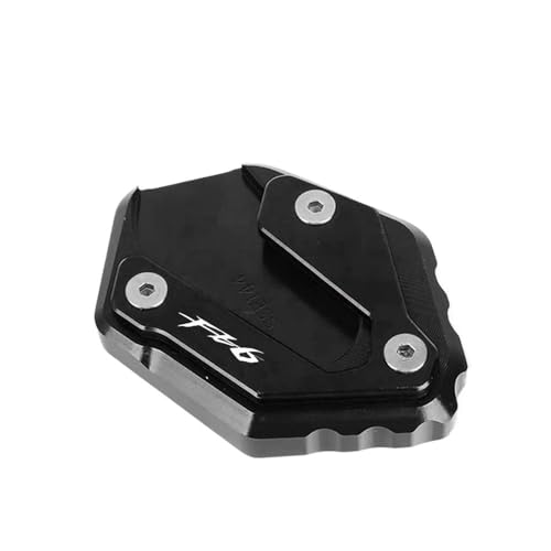 Plaque support latérale FZ6 évite la chute de moto sur sol mou