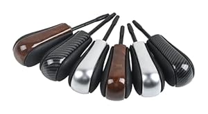 Qmtvfsrh Schaltknauf für BMW (Carbon Style)