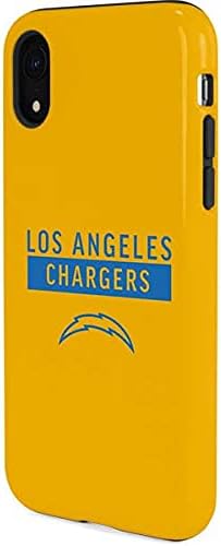 Skinit Pro Phone Case Compatible with iPhone XR - Officially Licensed NFL Los Angeles Chargers Yellow Performance Series Design
