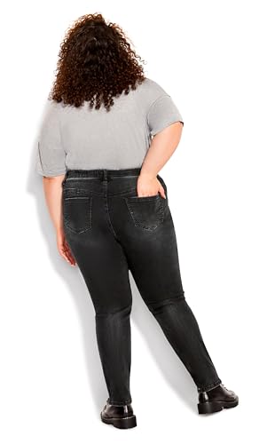 Women's Plus Size Jean Status Skinny3