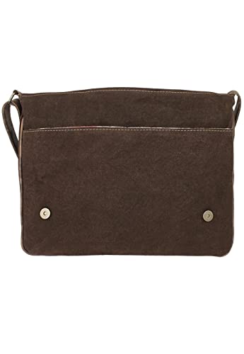 Lenna's Pasta Carteiro de Lona A003 Marrom