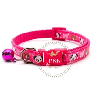 PSK PET MART Dog Collar Puppy Collar Adjustable ractatable Collar Collar Teddy Print Pack of 1 pcs (Pink) (B0BZZ1KLNK) Amazon Price History, Amazon Price Tracker