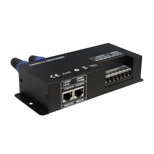 Ruban LED DMX512 décodeur 4 canaux 8A variateur précis - 3