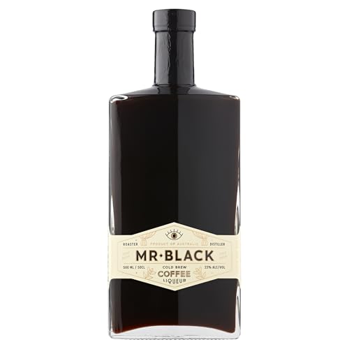 Mr Black Cold Brew Coffee Liqueur, Smooth, Rich Coffee Taste, Not So Sweet, 50cl