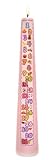 Celebration Candles New Contemporary 1-21 Year Countdown Numbered Birthday Candle (Pink)