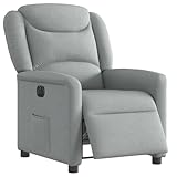 Fonction inclinable électrique : Contrôlez facilement votre fauteuil relax avec la télécommande pour ajuster le dossier et le repose-pieds, atteignant une position relax idéale à 135° pour une lecture ou une sieste ultime. Ce fauteuil convertible 1 place offre un confort personnalisé.
