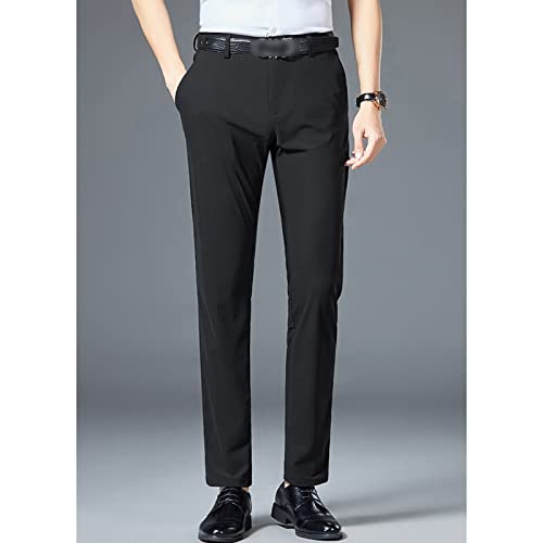 Pantalones formales ajustados para hombre talla 31 miniatura 3