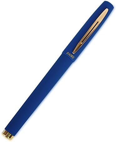 Baoke Gel Ink Roller Ball Pen, Bold Point, 1.0mm, 12 count (PC1848)(Blue)