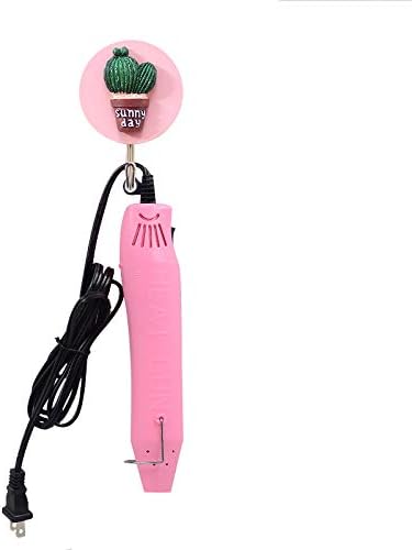 Miniatura 7 de mofa Pistola de calor de resina, cable de 6.6 pies, pistola de aire caliente de 300 W para manualidades, secadora de pintura acrílica, boquilla de