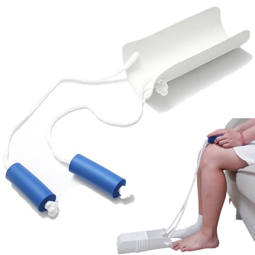 Blue Sock aids for Putting Socks on and Off,Compression Stocking applicator,Sock Assist Device,Sock Helper to,Put on Socks,Sock aids for Putting Socks on for Men and Women