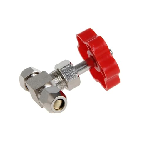 Vanne pointeau 12mm pour stopper les fuites et réguler la haute pression en métal