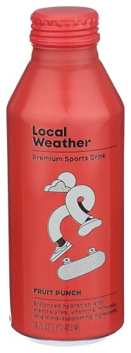 Local Weather Fruit Punch Sports Drink, 16 Fz