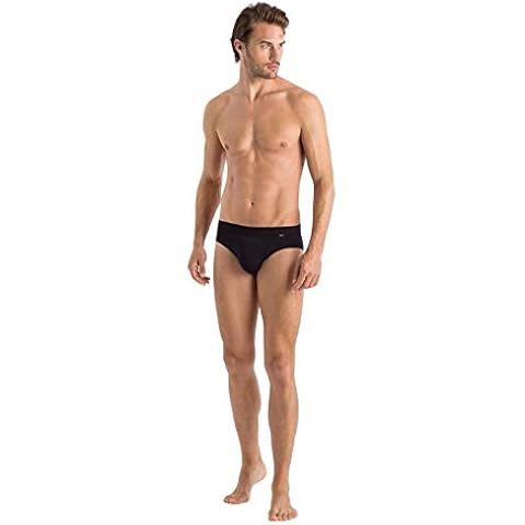Hanro Men's Deep Black Comfort Briefs Cover