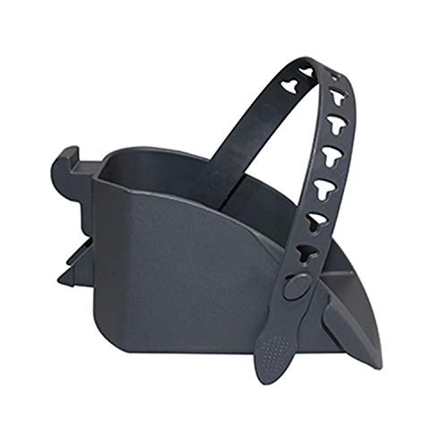 Repose Pied pour Porte Bebe-Siege Enfant Arriere Gris POLISPORT KOOLAH (Paire)