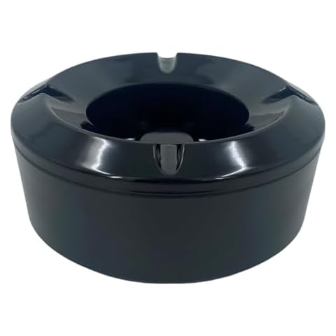 Chabrias Windproof Ashtray with Removable Lid Cover