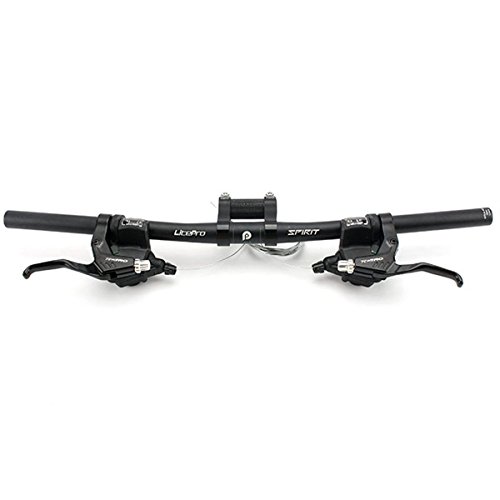 Potence de guidon pliable SENQI BSB036 double réglable rouge pour vélo - 3