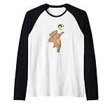 Teddy spielt Volleyball Raglan