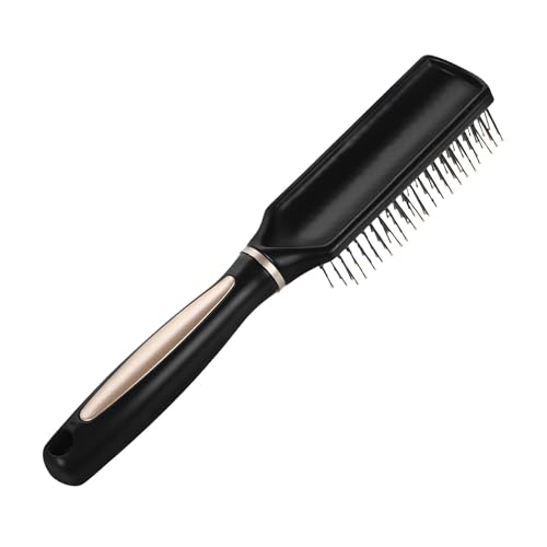 VICASKY Brosse à Palette Plate Antistatique pour Cheveux Bouclés et Lisses Brosse de Massage du Cuir Chevelu en Plastique Léger pour Cheveux Mouillés ou Secs et Usage Voyage