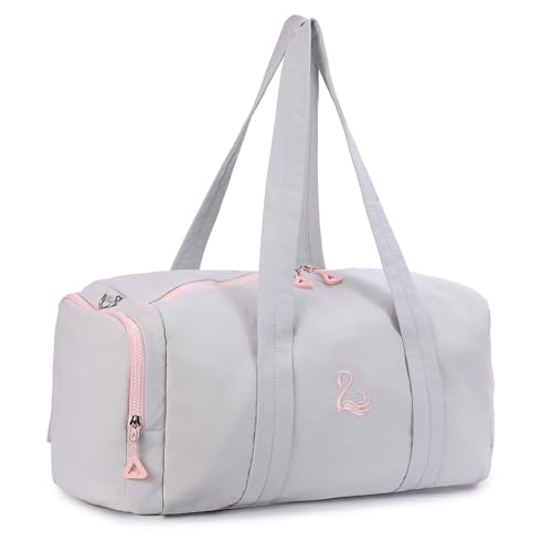 Hedcaw Gym Bag for Women with Shoe & Wet Compartment - Duffle Bag for Travel