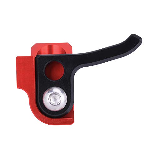 Barre de serrage rotative CNC rouge pour vos sorties moto enduro - 6