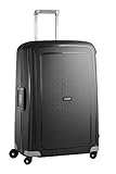 Samsonite S'Cure - Valigia Spinner L, 75 cm, 102 L, nero (Black)