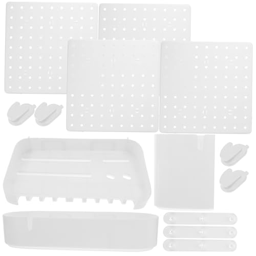 Organisateur Mural Pegboard Kit de Rangement Facile sans Vis - 2