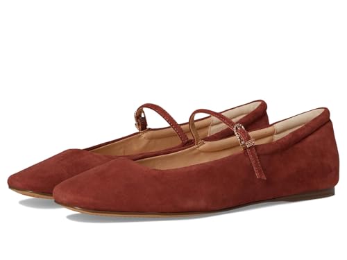 Dolce Vita Women's Reyes Ballet Flat, Brandy, 8
