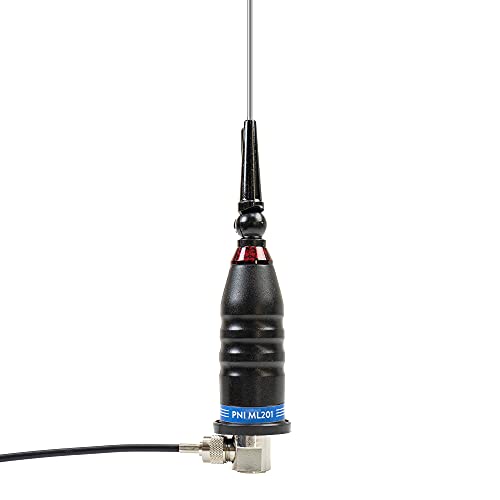 Antenna CB PNI ML201 Nero, lunghezza 201cm