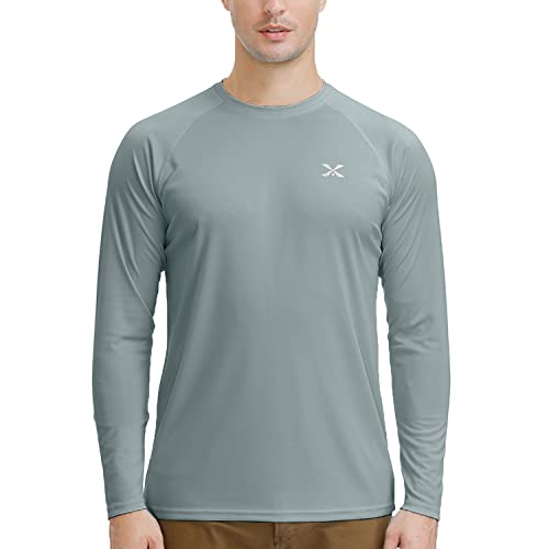 Men's Short Sleeve T-Shirt Quick Dry UPF 50+ Athletic Running Workout Fishing Hiking Tops Performance Shirts